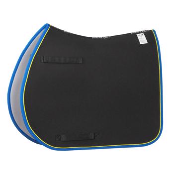Formiga Jump Saddle Pad Pony - Black/Blue/Yellow - 6mm